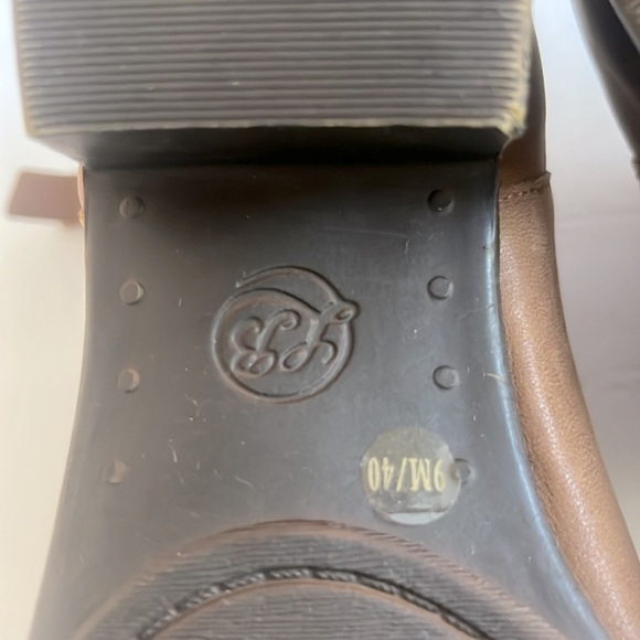 LUCKY BRAND $129 Blandre Women’s Brown Leather Booties Ankle Boots Size 9M NEW - Picture 6 of 9